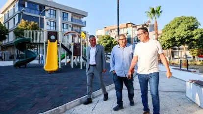 Buca’nın Parklarında Oyun Grupları ve Spor Aletleri Yenileniyor