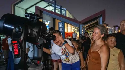 Bornova’da 8500 Yıllık Tarihin Gölgesinde Unutulmaz Gökyüzü Gözlemi