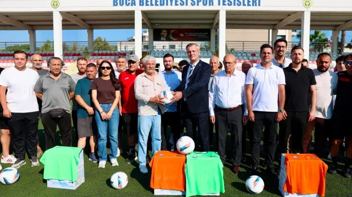 Buca’dan Amatör Spor Kulüplerine Destek: Spor Malzemesi ve Su Yardımı