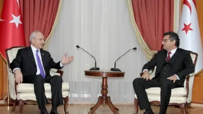 Kemal Kılıçdaroğlu, KKTC Cumhurbaşkanı Erhürman ile Görüştü