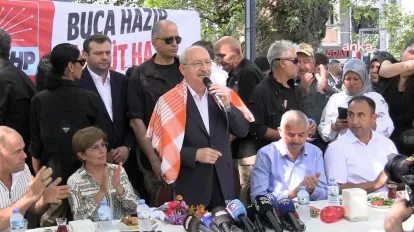 Kılıçdaroğlu Buca'da Köylülerle Buluştu: CHP Genel Başkanı Olaraı Söz Veriyorum!