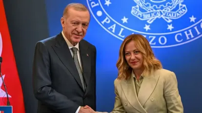 İtalya Başbakanı Meloni'den Cumhurbaşkanı Erdoğan'a Tebrik Teşekkürü