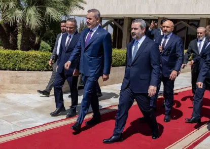 Dışişleri Bakanı Fidan İki Günlük Ziyaret İçin Şam'da