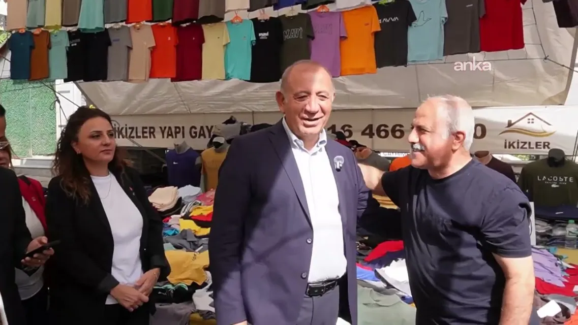 Gürsel Tekin'den Pazar Ziyareti: "Bu Sene En Büyük Şampiyon Soğan"