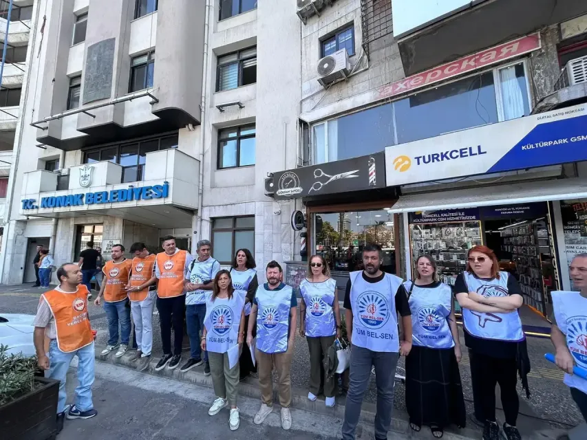 Konak Belediyesi Emekçilerinden Hak Eylemi: Kitlesel Mücadele İçin Tarih 21 Eylül!