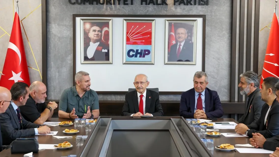 CHP Genel Başkanı Kemal Kılıçdaroğlu Gazilerle Bir Araya Geldi