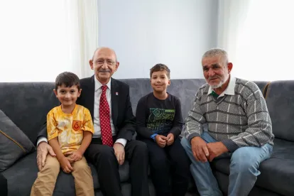 CHP Genel Başkanı Kemal Kılıçdaroğlu Özvarlı Ailesine Konuk Oldu