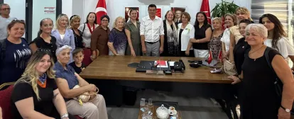 CHP Kadın Kolları Genel Başkanı Ayten Gülsever'den Antalya Ziyareti