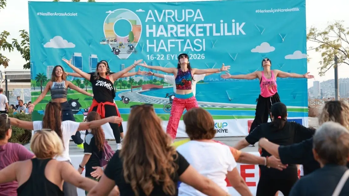 Bayraklı’da Aktif Yaşam Coşkusu: Avrupa Hareketlilik Haftası’nda Her Yaştan Yurttaş Bir Arada!