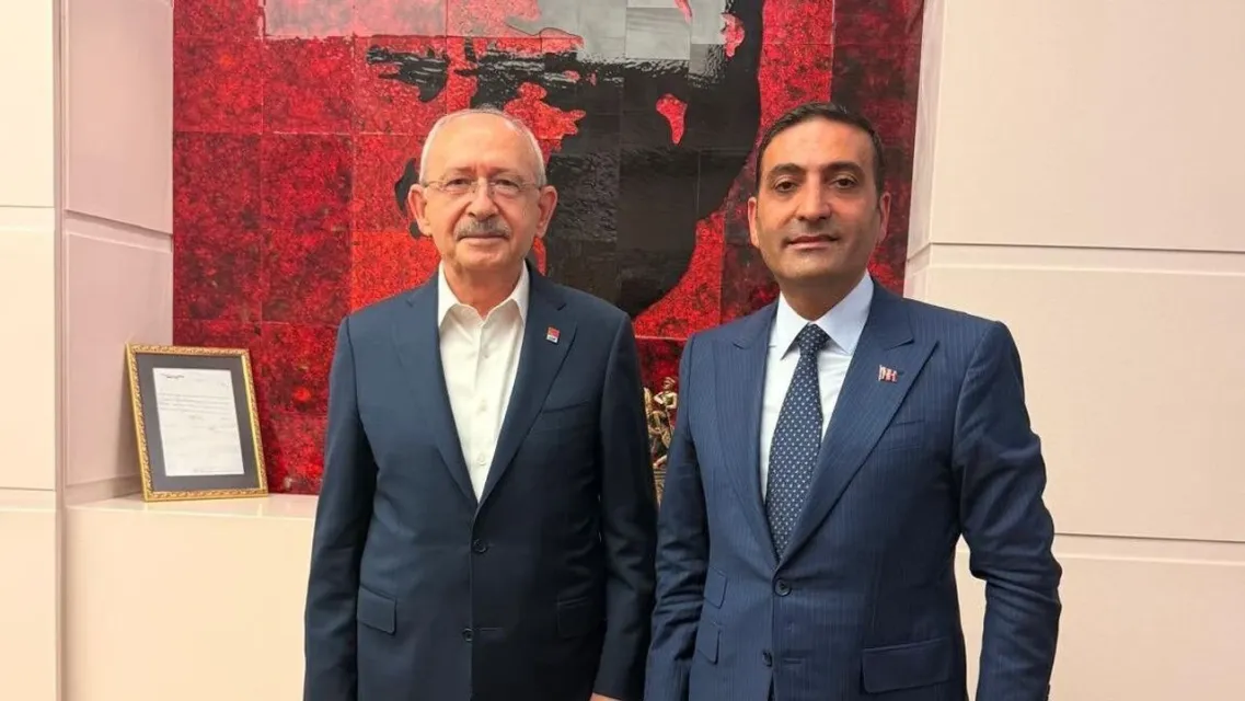 İnan Güney'den CHP Genel Başkanı Kemal Kılıçdaroğlu'na Ziyaret