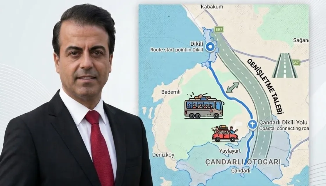 CHP’li Erkut Tamay’dan Bakanlığa Çağrı: “Dikili-Çandarlı Yolu Derhal Yatırım Programına Alınmalı”