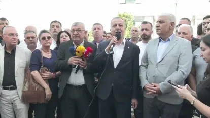 CHP Heyeti Mersin Adliyesi Nöbetinde: “Belediye Başkanlarımızın Hiçbir Suçu Yok!”