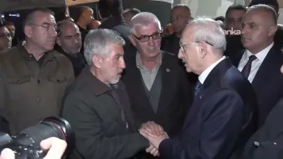 Kemal Kılıçdaroğlu’ndan Şehit Polis Ahmet Türkoğlu’nun Ailesine Taziye Ziyareti