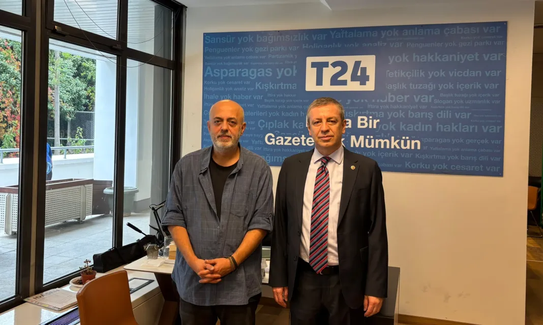 CHP’li Rahmi Aşkın Türeli’den T24’e Dayanışma Ziyareti: "Basın Hürdür, Sansür Edilemez!"