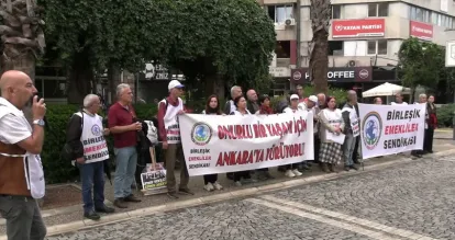 Birleşik Emekliler Sendikası’ndan İzmir’den Ankara’ya Yürüyüş: "Sadaka Değil, İnsanca Yaşam İstiyoruz!"