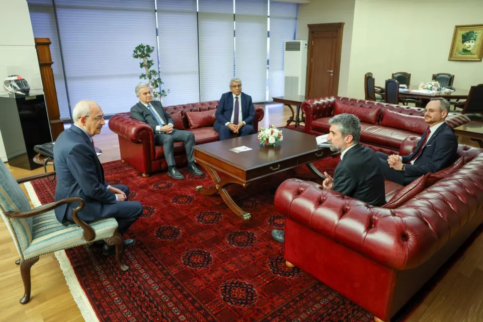 TÜSİAD Başkanı Ozan Diren’den CHP Genel Başkanı Kemal Kılıçdaroğlu’na Ziyaret!