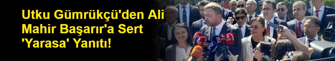 Utku Gümrükçü'den Ali Mahir Başarır'a Sert 'Yarasa' Yanıtı!